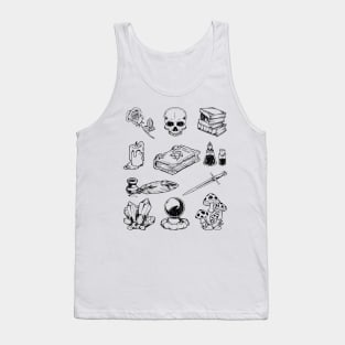 Objects of Witchcraft - Aestethic Witchcore Tank Top